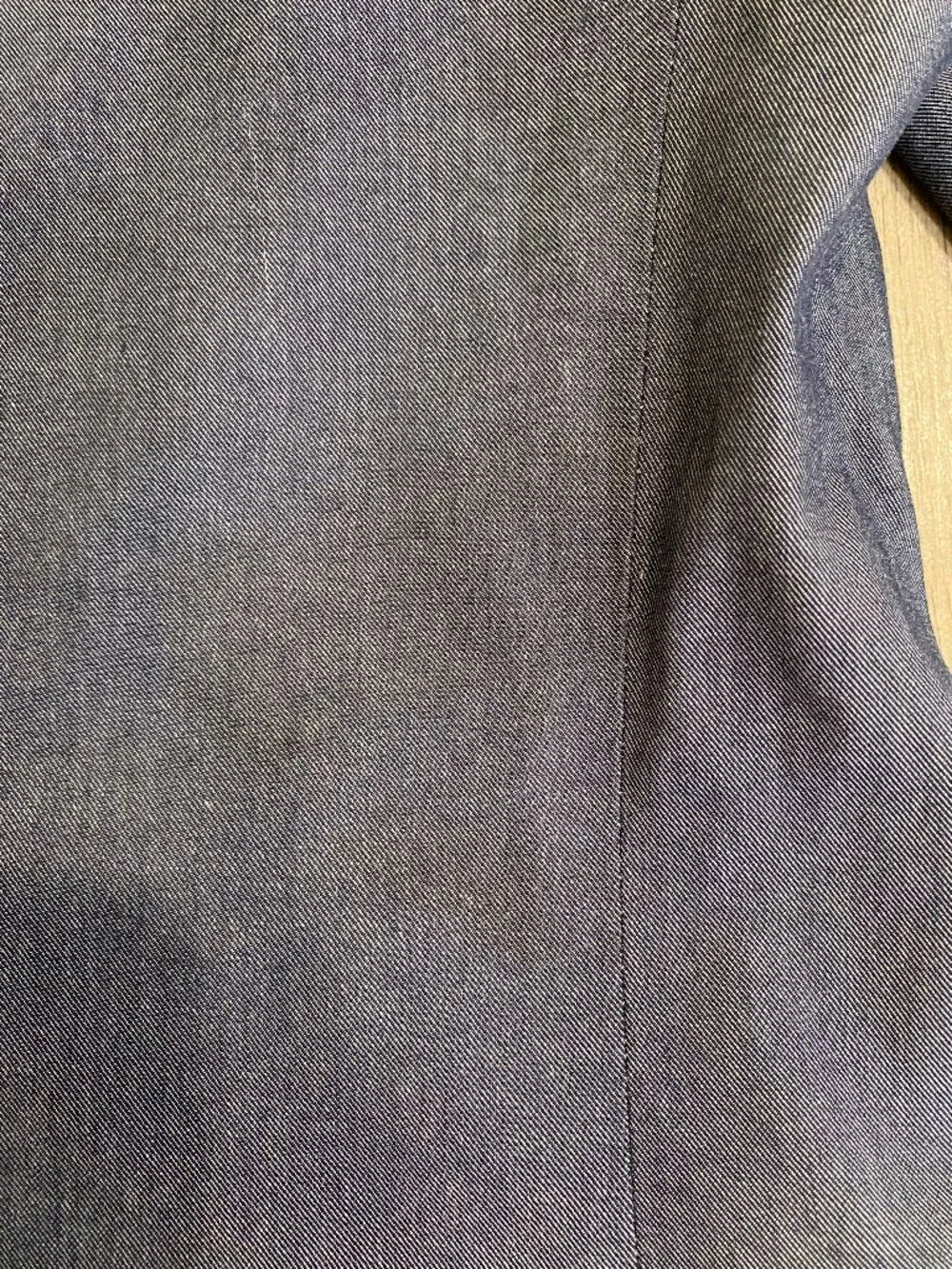 Banana Republic Tailored Fit Blazer 40R Blue Sport Coat Jacket AS IS Stains
